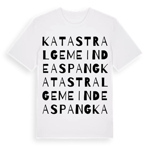 Katastralgemeinde Aspang ordlek t-shirt – ekologisk bomull t-shirt från Pinshirt