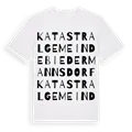 Katastralgemeinde Biedermannsdorf ordlek t-shirt