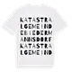 Katastralgemeinde Biedermannsdorf ordlek t-shirt
