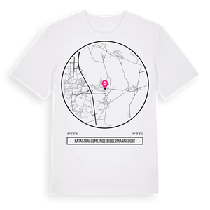 Katastralgemeinde Biedermannsdorf t-shirt – ekologisk bomull t-shirt från Pinshirt