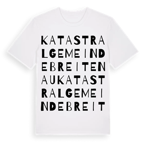 Katastralgemeinde Breitenau ordlek t-shirt – ekologisk bomull t-shirt från Pinshirt