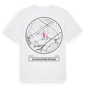 Katastralgemeinde Breitenau t-shirt – ekologisk bomull t-shirt från Pinshirt