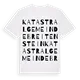 Katastralgemeinde Breitenstein ordlek t-shirt