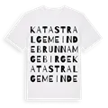 Katastralgemeinde Brunn am Gebirge ordlek t-shirt