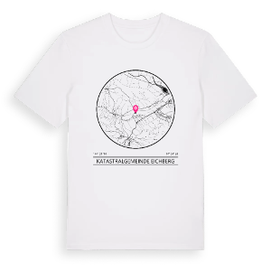 Katastralgemeinde Eichberg t-shirt – ekologisk bomull t-shirt från Pinshirt