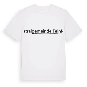 Katastralgemeinde Feinfeld hjärta t-shirt – ekologisk bomull t-shirt från Pinshirt