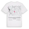 Katastralgemeinde Gärtenberg karta t-shirt