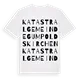 Katastralgemeinde Gumpoldskirchen ordlek t-shirt