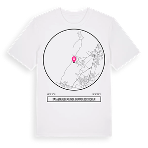 Katastralgemeinde Gumpoldskirchen t-shirt – ekologisk bomull t-shirt från Pinshirt