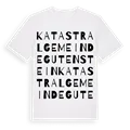 Katastralgemeinde Gutenstein ordlek t-shirt