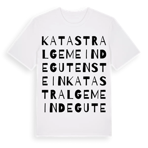 Katastralgemeinde Gutenstein ordlek t-shirt – ekologisk bomull t-shirt från Pinshirt