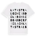 Katastralgemeinde Kirchberg an der Pielach ordlek t-shirt