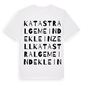 Katastralgemeinde Kleinzell ordlek t-shirt – ekologisk bomull t-shirt från Pinshirt
