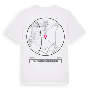 Katastralgemeinde Laxenburg t-shirt – ekologisk bomull t-shirt från Pinshirt