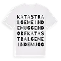 Katastralgemeinde Muggendorf ordlek t-shirt