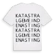 Katastralgemeinde Nasting ordlek t-shirt