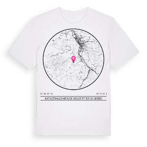Katastralgemeinde Neustift bei Scheibbs t-shirt – ekologisk bomull t-shirt från Pinshirt