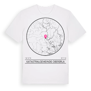 Katastralgemeinde Obererla t-shirt – ekologisk bomull t-shirt från Pinshirt