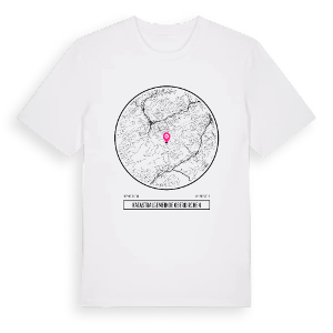 Katastralgemeinde Oberkirchen t-shirt – ekologisk bomull t-shirt från Pinshirt