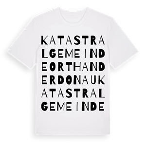 Katastralgemeinde Orth an der Donau ordlek t-shirt – ekologisk bomull t-shirt från Pinshirt