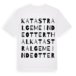 Katastralgemeinde Otterthal ordlek t-shirt – ekologisk bomull t-shirt från Pinshirt