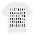 Katastralgemeinde Perchtoldsdorf ordlek t-shirt