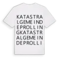 Katastralgemeinde Prolling ordlek t-shirt