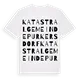 Katastralgemeinde Purkersdorf ordlek t-shirt