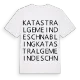 Katastralgemeinde Schnabling ordlek t-shirt
