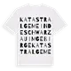 Katastralgemeinde Schwarzau im Gebirge ordlek t-shirt
