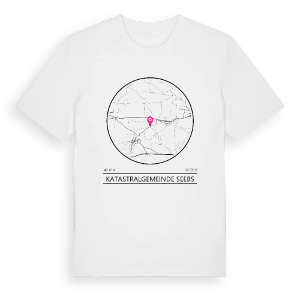 Katastralgemeinde Seebs t-shirt – ekologisk bomull t-shirt från Pinshirt