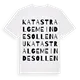 Katastralgemeinde Sollenau ordlek t-shirt