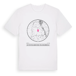 Katastralgemeinde Söllingerwald t-shirt – ekologisk bomull t-shirt från Pinshirt