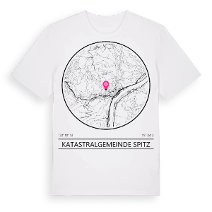 Katastralgemeinde Spitz t-shirt – ekologisk bomull t-shirt från Pinshirt