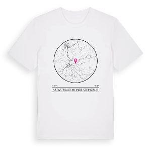 Katastralgemeinde Steingrub t-shirt – ekologisk bomull t-shirt från Pinshirt