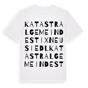 Katastralgemeinde Stixneusiedl ordlek t-shirt – ekologisk bomull t-shirt från Pinshirt