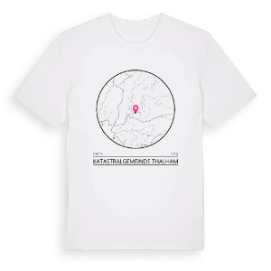 Katastralgemeinde Thalham t-shirt – ekologisk bomull t-shirt från Pinshirt
