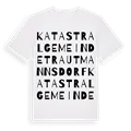 Katastralgemeinde Trautmannsdorf ordlek t-shirt