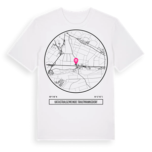 Katastralgemeinde Trautmannsdorf t-shirt – ekologisk bomull t-shirt från Pinshirt