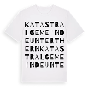 Katastralgemeinde Unterthern ordlek t-shirt – ekologisk bomull t-shirt från Pinshirt