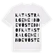 Katastralgemeinde Vöstenhof ordlek t-shirt