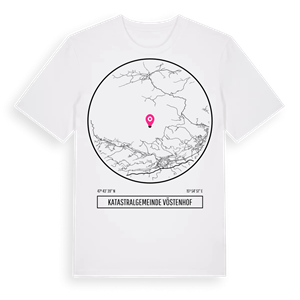 Katastralgemeinde Vöstenhof t-shirt – ekologisk bomull t-shirt från Pinshirt