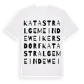 Katastralgemeinde Weikersdorf ordlek t-shirt