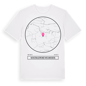 Katastralgemeinde Wielandsberg t-shirt – ekologisk bomull t-shirt från Pinshirt