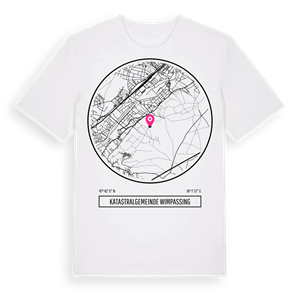 Katastralgemeinde Wimpassing t-shirt – ekologisk bomull t-shirt från Pinshirt
