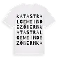 Katastralgemeinde Zöbern ordlek t-shirt
