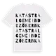 Katastralgemeinde Zöbern ordlek t-shirt
