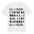 Klausen-Leopoldsdorf ordlek t-shirt