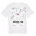 Königstetten karta t-shirt
