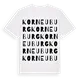 Korneuburg ordlek t-shirt